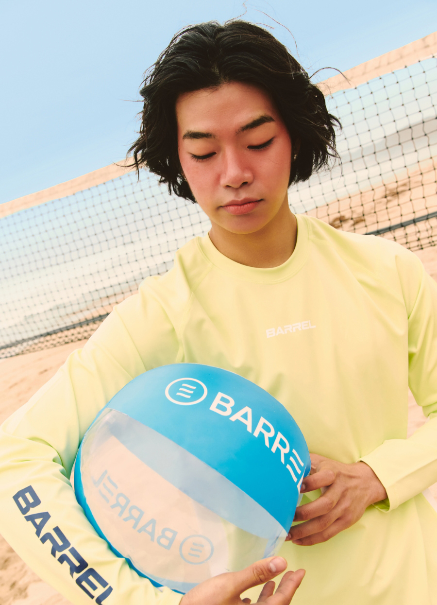 BARREL 動感男款寬版上衣