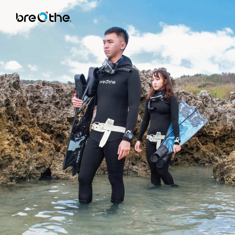 3mm超彈性雙面穿防寒衣-兩截式男款 (上衣/褲子) 26-FM-JK-BN / 26-FM-PT-BN