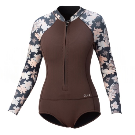 GULL JERSEY 長袖連身前拉鍊 2mm