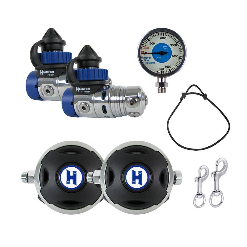 Halcyon H-75P 雙瓶調節器套組