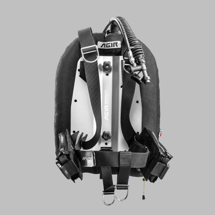 AGIR 黑隼單瓶系統 鋁板 / 鋼板