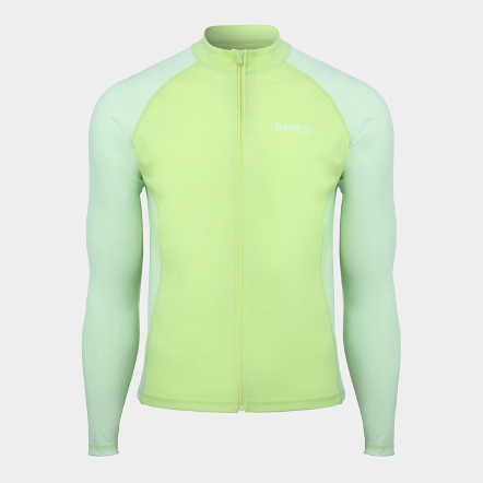 BARREL 男款雙色拉鍊上衣