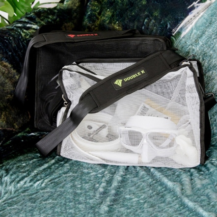 DOUBLE K 方形小網袋