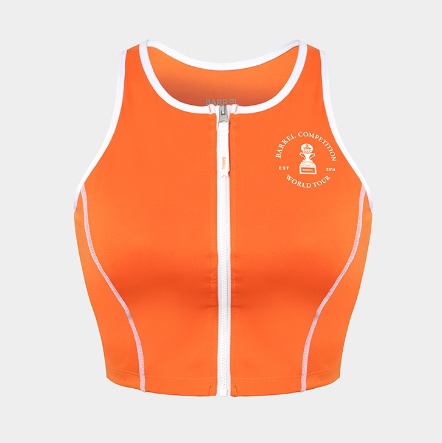 BARREL 航海拉鍊泳裝上衣