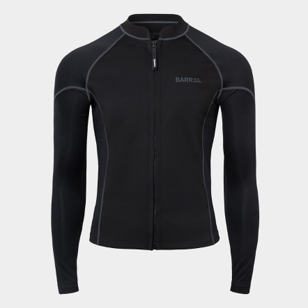 BARREL 男款薄防寒拉鍊上衣 1MM