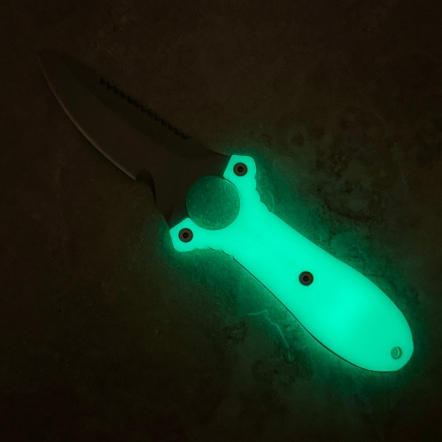 Glowdive 夜光不銹鋼潛水刀