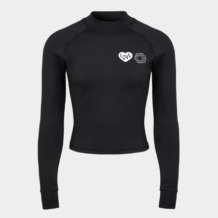 BARREL & INAPSQUARE 女款 HEART 露腰防曬上衣