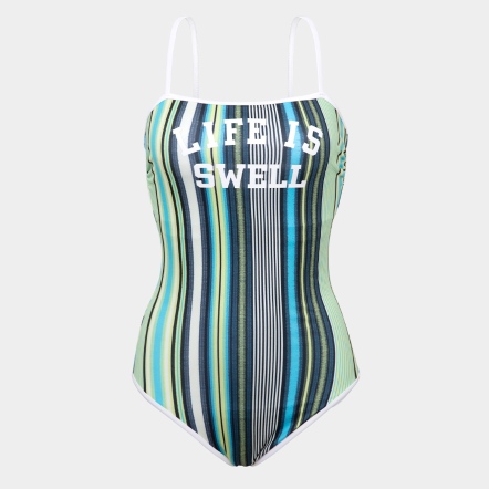 BARREL 航海連身細肩泳裝