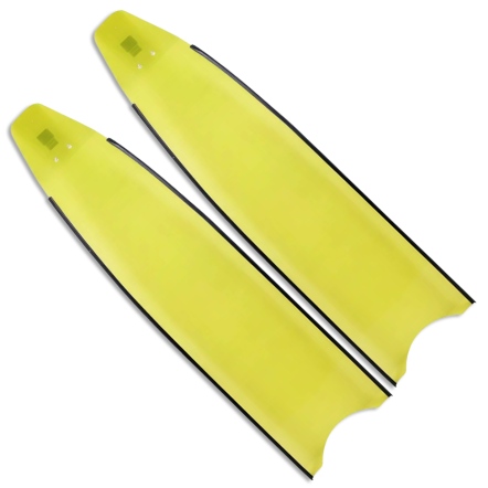 LEADERFINS 玻璃纖維長蛙鞋［清透黃］