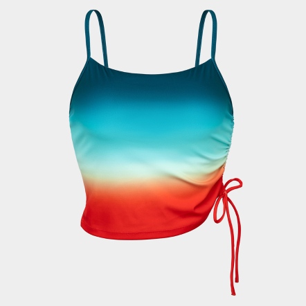 BARREL 熱帶細肩泳裝上衣