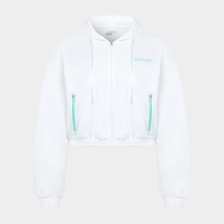 BARREL 女款動感連帽短版防曬外套