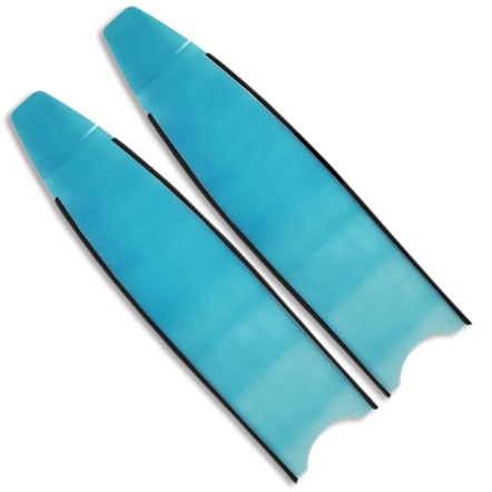 LEADERFINS 玻璃纖維長蛙鞋［冰晶藍］