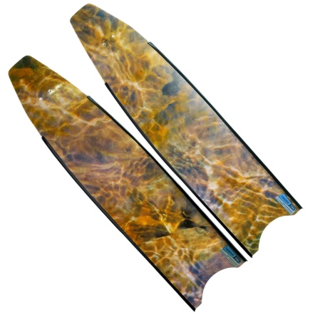 LEADERFINS 玻璃纖維長蛙鞋［咖啡迷彩］