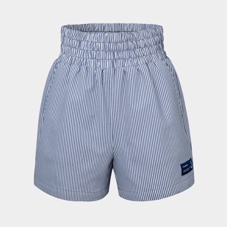 BARREL 女款航海線條中腰海灘褲