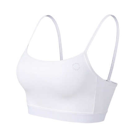 BARREL 背部X素色運動上衣［白］