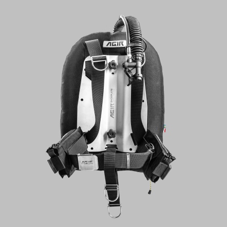 AGIR 黑隼單瓶系統鋼板 6mm