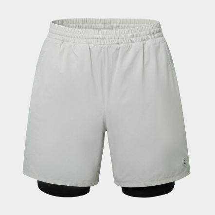 BARREL 男款單色兩件式海灘褲