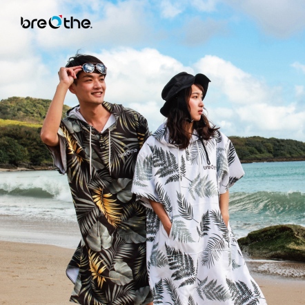 BREATHE 快乾印花毛巾衣(薄款)吸濕排汗速乾