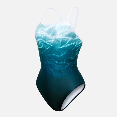 BARREL 水波紋連身泳衣