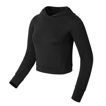 BARREL 短版合身帽Ｔ［黑］