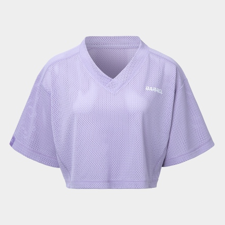 BARREL 女款動感網狀短版罩衫