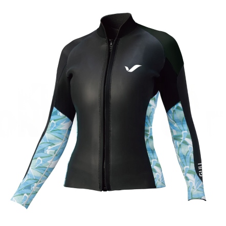 GULL SKIN 女款拉鍊夾克上衣 3mm