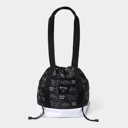 BARREL& INAPSQUARE KITTY 抽繩托特小包 16L