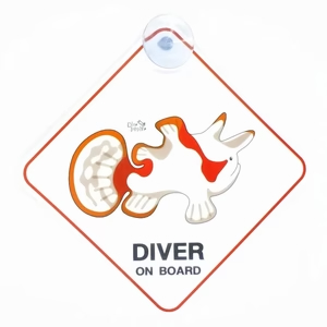 DiveInspire 車窗貼［娃娃魚］