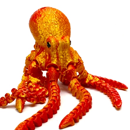 KINNO 海洋生物小潛伴 / 漂浮掛飾［章魚］