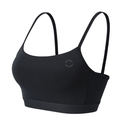 BARREL 背部X素色運動上衣［黑］