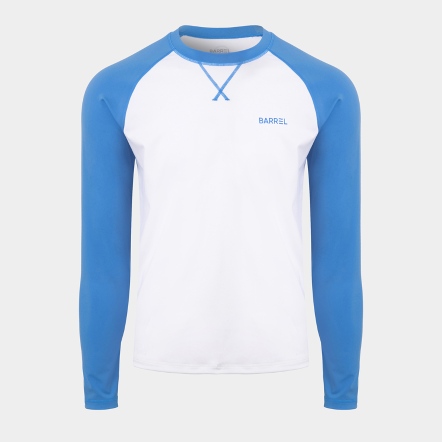 BARREL 航海男款交叉縫線休閒版防曬上衣