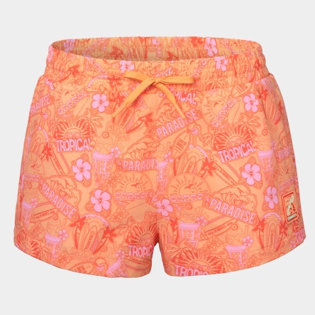 BARREL 女款熱帶花樣兩件式海灘褲
