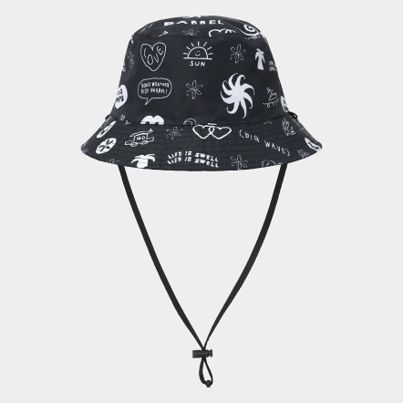 BARREL & INAPSQUARE 印畫雙面漁夫帽