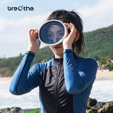 BREATHE 海女(漁獵)單面鏡